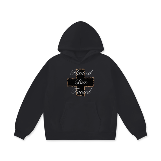 “Flawed but found” hoodie